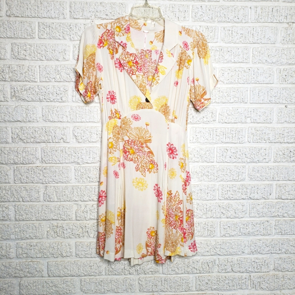 Free People Blue Hawaii Mini Dress - Picture 3 of 9